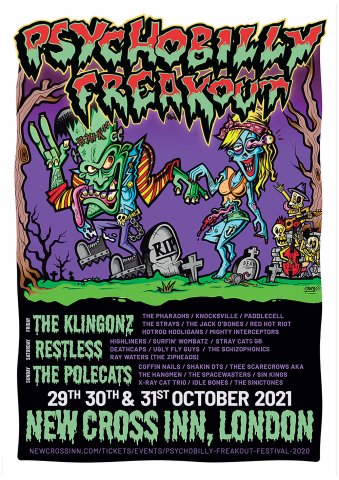 New Cross Live - Psychobilly Freakout Festival 2021